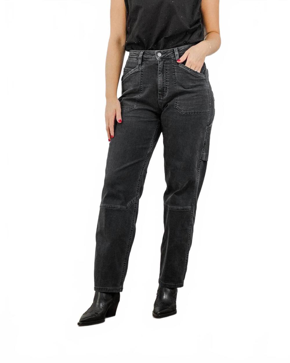 NEW DUER canvas utility pant in washed black